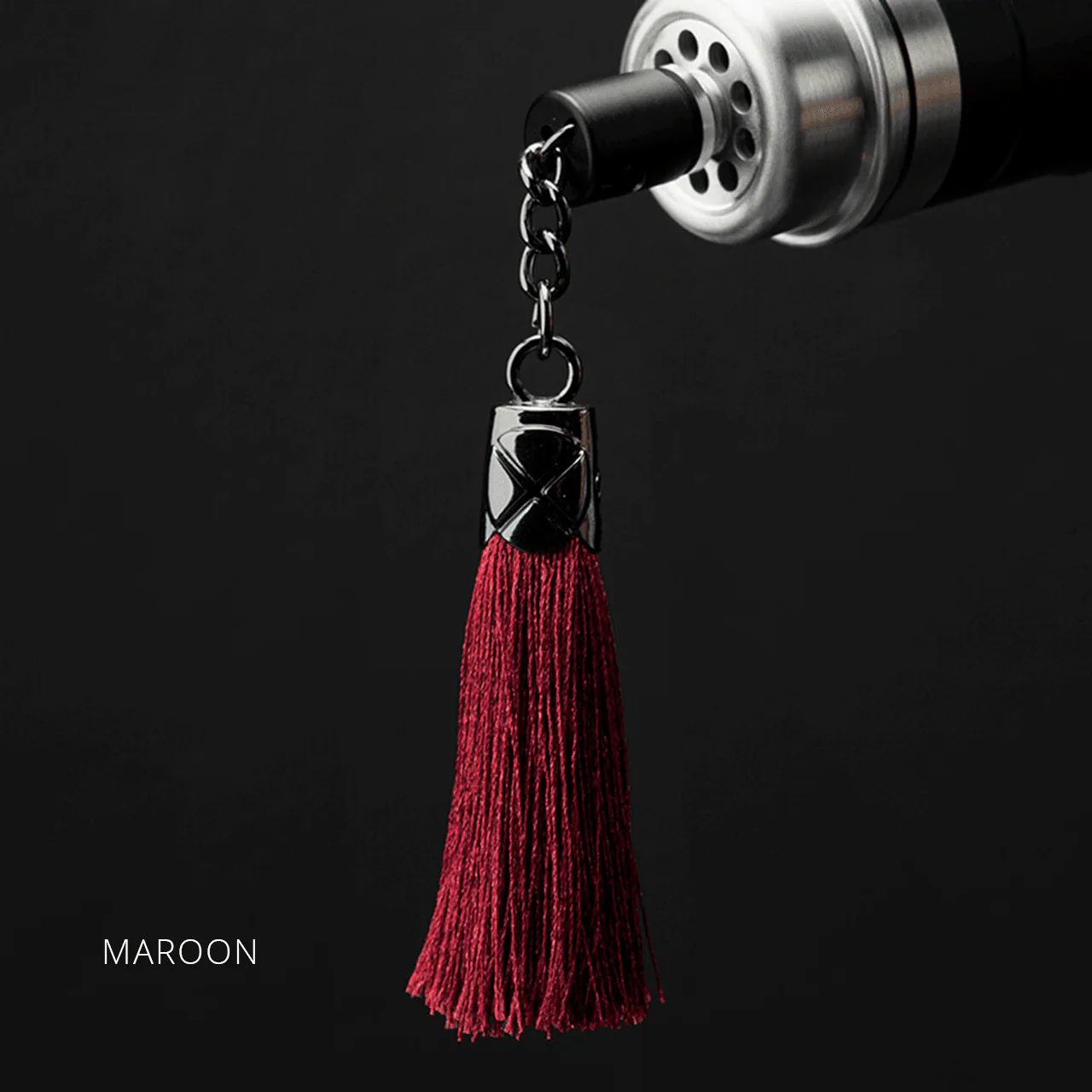 Armored Tassel Silver Black - Image 3